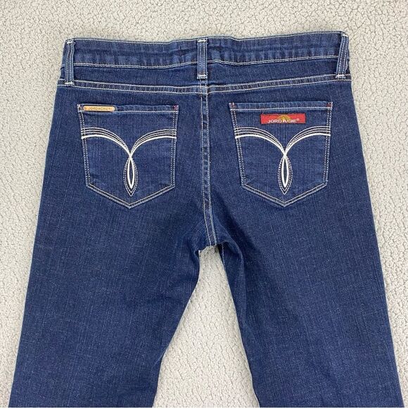 Jordache Women's Vintage Bootcut Dark Wash Jeans Made in USA  |   Size:  31 - Picture 5 of 15
